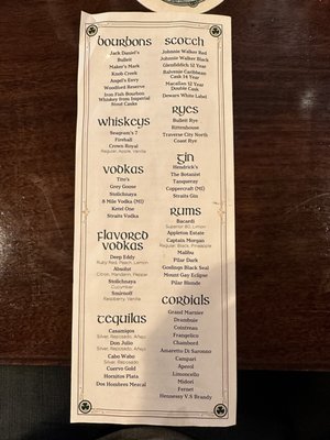 Menu photo 8 Patrick Doud's Irish Pub Mackinac Island, MI