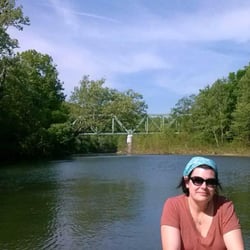 Route 66 Canoe Rental - Canoeing on the Big Piney River courtesy of Route 66 Canoe rental
