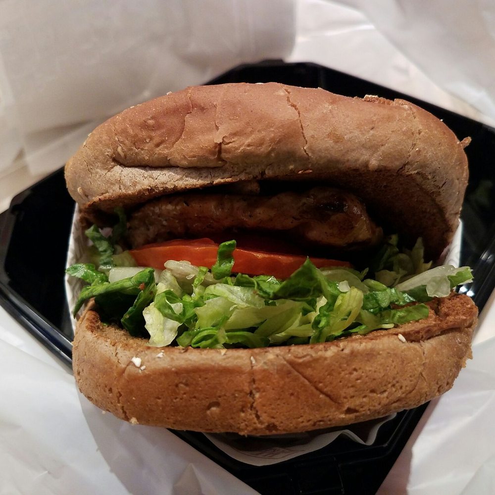 Habit Burger & Grill - Chicken sandwich on wheat. No sauces or cheese upon request! 2/5. Hardly any chicken and it was dry, overcooked and had no seasoning. - Burgers Near Me - Bakersfield, California Habit Burger & Grill - Chicken sandwich on wheat. No sauces or cheese upon request! 2/5. Hardly any chicken and it was dry, overcooked and had no seasoning. - Burgers Near Me - Bakersfield, California