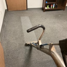 This was our lunch break room.