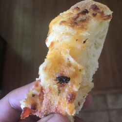 Domino's Pizza - Fly cooked into cheesy bread