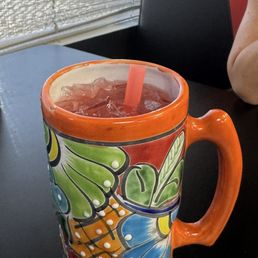 agua fresca in a cool mug !!!