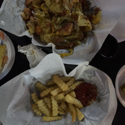 Pheasant Bar & Grill - Beef Nachos and fries