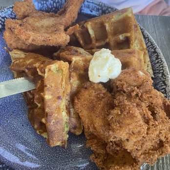Page's Okra Grill - Famous Chicken & Waffle (regular) - Southern Near Me - Mount Pleasant, South Carolina Page's Okra Grill - Famous Chicken & Waffle (regular) - Southern Near Me - Mount Pleasant, South Carolina