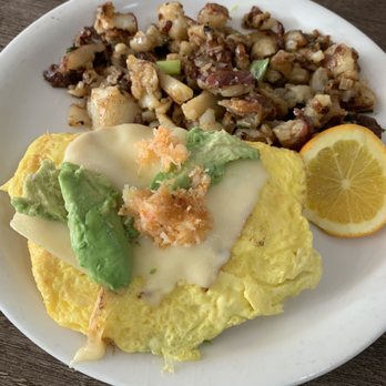 Good Day Cafe - The Serena omelet with potatoes - Breakfast & Brunch Near Me - Vallejo, California Good Day Cafe - The Serena omelet with potatoes - Breakfast & Brunch Near Me - Vallejo, California
