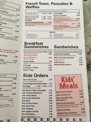 Menu photo 6 Sunset Grill Niagara Falls, ON