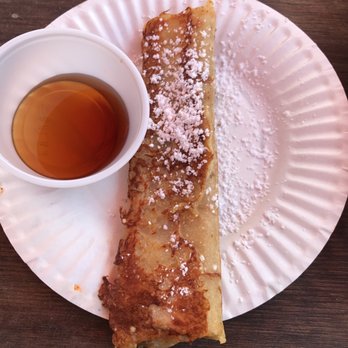 Rocket Breakfast - French Toast Roll Up with maple butter and bacon - Food Trucks Near Me - Portland, Oregon Rocket Breakfast - French Toast Roll Up with maple butter and bacon - Food Trucks Near Me - Portland, Oregon