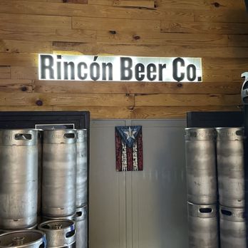 Rincón Beer Company - The back wall - Breweries Near Me - Rincón, Puerto Rico