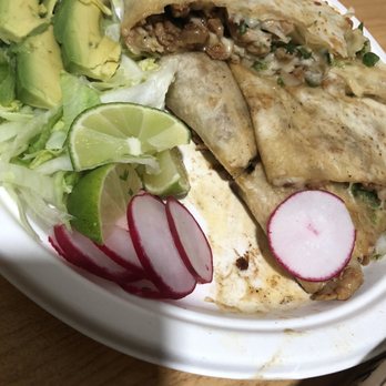 Mi Rinconcito Oaxaqueño - Chicken Quesadilla. - Food Trucks Near Me - San Jose, California