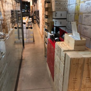 Elie Wine - shelves of wine in a warehouse - Beer, Wine & Spirits Near Me - Birmingham, Michigan
