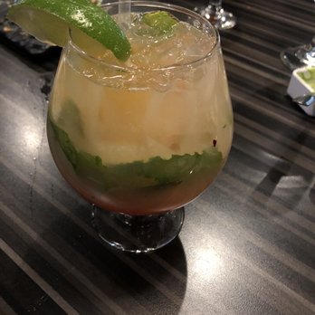Nazara Indian Bistro - Lychee ginger soda- too sweet for me - Indian Near Me - Cary, North Carolina