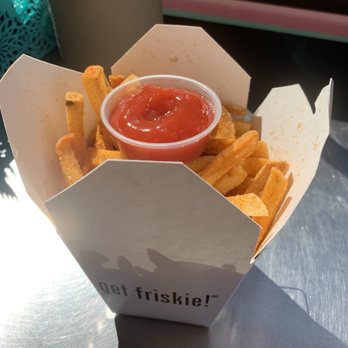 Friskie Fries - Gorgeous Cajun fries, $6 - Fast Food Near Me - Providence, Rhode Island