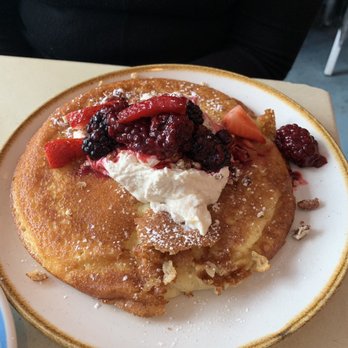 Two Hands - Ricotta Hotcakes - Breakfast & Brunch Near Me - New York, New York Two Hands - Ricotta Hotcakes - Breakfast & Brunch Near Me - New York, New York