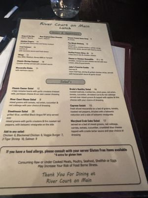 Menu photo 4 River Court on Main New City, NY Menu photo 4 River Court on Main New City, NY