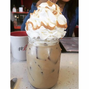Crazy Beans - Peanut Butter & Banana Iced Latte!! - Breakfast & Brunch Near Me - Stony Brook, New York