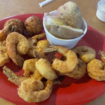 Bubba Jax Crab Shack - 1/2# of Fried Shrimp - Seafood Near Me - Valdosta, Georgia