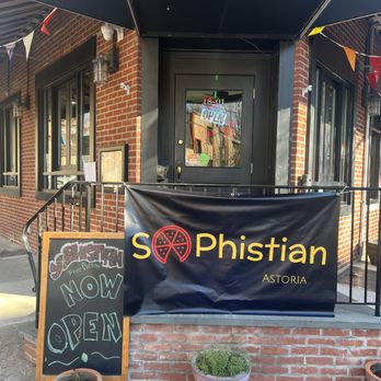 Sophistian Pizzeria - the entrance to the restaurant - Pizza Near Me - Queens, New York Sophistian Pizzeria - the entrance to the restaurant - Pizza Near Me - Queens, New York
