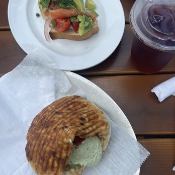 Tatte Bakery & Cafe | Capitol Crossing - Chicken pita up front and a salmon avocado toast next to it - Breakfast & Brunch Near Me - Washington, DC, District of Columbia Tatte Bakery & Cafe | Capitol Crossing - Chicken pita up front and a salmon avocado toast next to it - Breakfast & Brunch Near Me - Washington, DC, District of Columbia