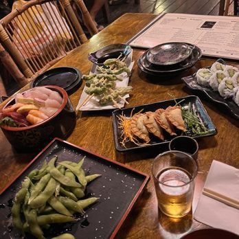 Banzai Sushi Bar - Edamame Chirashi Bowl Kobe Beef Gyoza Shishito Pepper Cucumber & Avocado (8pc)Avocado - Sushi Bars Near Me - Haleiwa, Hawaii Banzai Sushi Bar - Edamame Chirashi Bowl Kobe Beef Gyoza Shishito Pepper Cucumber & Avocado (8pc)Avocado - Sushi Bars Near Me - Haleiwa, Hawaii