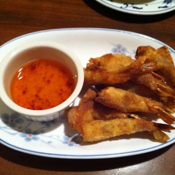 Viet-Thai - Shrimps warped in wonton skins with dipping sauce... - Vietnamese Near Me - Lowell, Massachusetts Viet-Thai - Shrimps warped in wonton skins with dipping sauce... - Vietnamese Near Me - Lowell, Massachusetts
