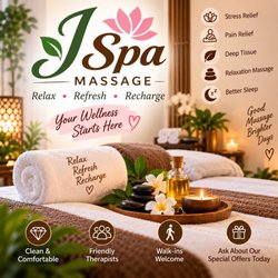 J Spa - Give your body the relaxation it deserves. At J Spa Massage, enjoy a peaceful and comfortable environment where you can relax, recharge,