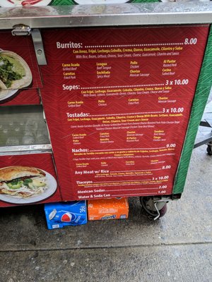 Menu photo 4 La Bienvenida Cart Sunnyside, NY Menu photo 4 La Bienvenida Cart Sunnyside, NY