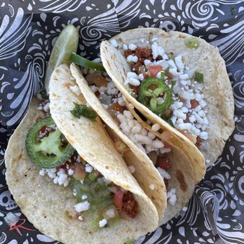 4 Rivers Cantina Barbacoa - Tortillas were stale ands tuff, filling was good (vegan chorizo). - Food Trucks Near Me - Orlando, Florida