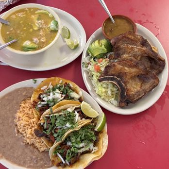 Cheko’s - Tortilla Soup, 29. Cheko's Specialty, Tacos Campenchanos Plate - Tex-Mex Near Me - Austin, Texas