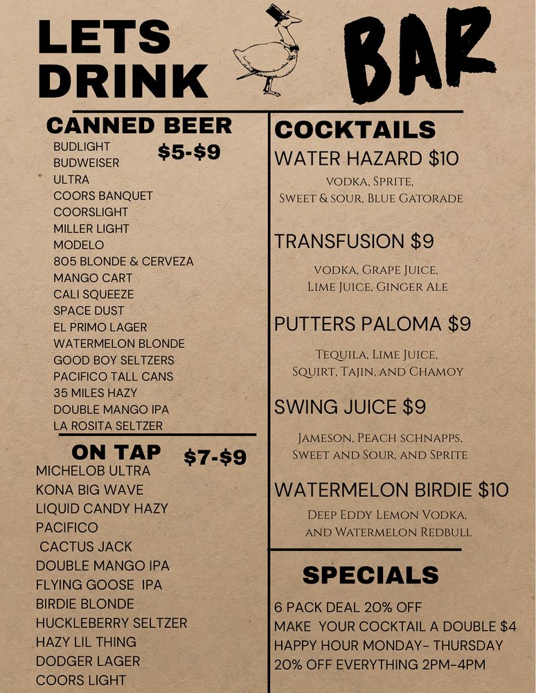 The Flying Goose Bar