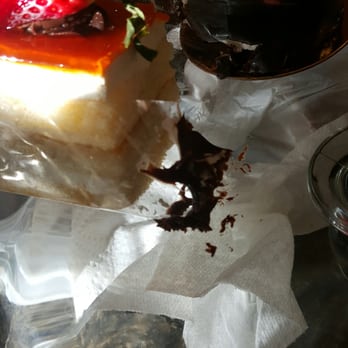 Mirabelle Cafe - I like thier cakes nd sweets but they shuld know about this without posting it that the choclate is too soft its gna always stick like this - Desserts Near Me - Fair Oaks, California Mirabelle Cafe - I like thier cakes nd sweets but they shuld know about this without posting it that the choclate is too soft its gna always stick like this - Desserts Near Me - Fair Oaks, California