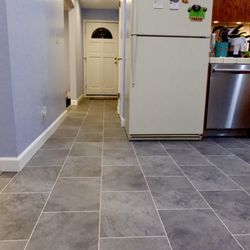 Ken's Carpets and Flooring - Hallway and kitchen LVT