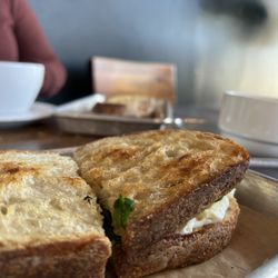 Inner Bean Cafe - Look at the crisp crust on that grilled cheese!