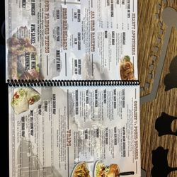 Star Bar & Grill - Menu as of 3/1/25