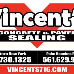 Vincent's Concrete & Paver Sealing