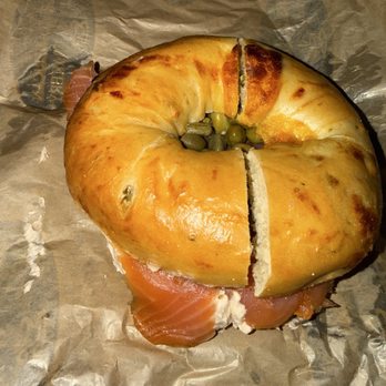 The Great American Bagel - Lox & Cream Cheese Sandwich - Bagels Near Me - Chicago, Illinois The Great American Bagel - Lox & Cream Cheese Sandwich - Bagels Near Me - Chicago, Illinois