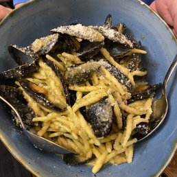 Pesto with mussels Pesto with mussels
