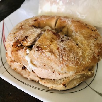 Westmont Bagel - Cinnamon Raisin Bagel with Maple Walnut Raisin cream cheese - Bagels Near Me - Haddon Township, New Jersey Westmont Bagel - Cinnamon Raisin Bagel with Maple Walnut Raisin cream cheese - Bagels Near Me - Haddon Township, New Jersey