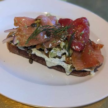 Tatte Bakery & Cafe | Pier 4 - Smoked salmon tartine - Coffee & Tea Near Me - Boston, Massachusetts Tatte Bakery & Cafe | Pier 4 - Smoked salmon tartine - Coffee & Tea Near Me - Boston, Massachusetts