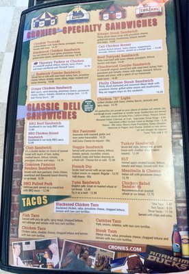 Menu photo 5 Cronies Sports Grill Camarillo, CA Menu photo 5 Cronies Sports Grill Camarillo, CA