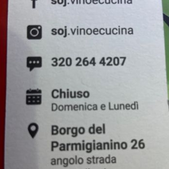soj - Italian Near Me - Parma, Puerto Rico