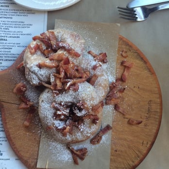 Great Maple - Bacon maple donuts - New American Near Me - Newport Beach, California Great Maple - Bacon maple donuts - New American Near Me - Newport Beach, California