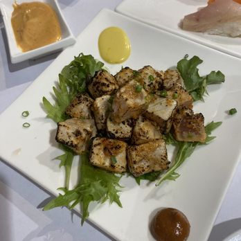 Azukar Sushi - BBQ Albacore Sashimi Special - Sushi Bars Near Me - Sacramento, California Azukar Sushi - BBQ Albacore Sashimi Special - Sushi Bars Near Me - Sacramento, California