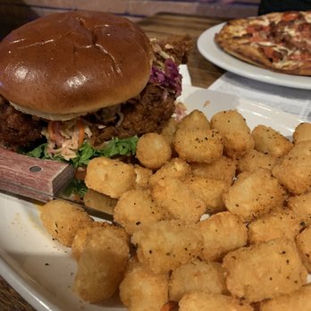 SanTan Gardens  - Nashville Hot Chicken sandwich. - Beer Tours Near Me - Chandler, Arizona