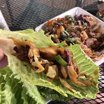 96 West - Lettuce wraps - amazing! - New American Near Me - Brenham, Texas