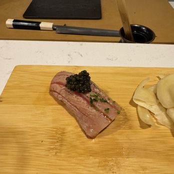 Shinzo Omakase - Otoro with caviar - Japanese Near Me - New York, New York Shinzo Omakase - Otoro with caviar - Japanese Near Me - New York, New York