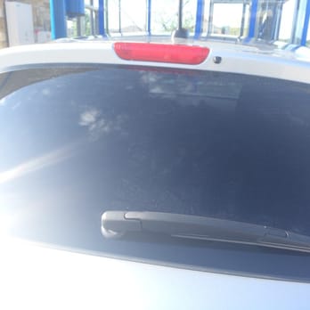 Clean & Green Car Wash - Back window still dirty. - Car Wash Near Me - Denton, Texas