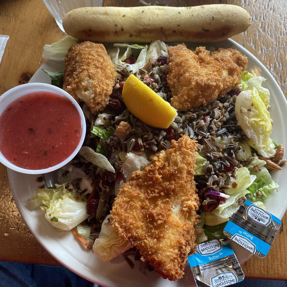 Grand Ely Lodge - Wild Bluegill Salad - Hotels Near Me - Ely, Minnesota