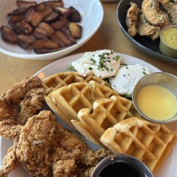 Eggspresso - Chicken & Waffle Benedict - Breakfast & Brunch Near Me - Fullerton, California Eggspresso - Chicken & Waffle Benedict - Breakfast & Brunch Near Me - Fullerton, California