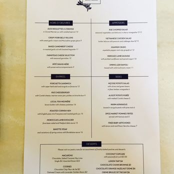 Rue Saint Marc - Menu - French Near Me - Jacksonville, Florida Rue Saint Marc - Menu - French Near Me - Jacksonville, Florida
