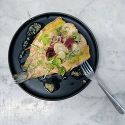 La Mama - Rainbow trout with bagna cauda